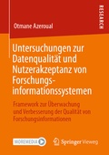 Abbildung von: Untersuchungen zur Datenqualität und Nutzerakzeptanz von Forschungsinformationssystemen - Springer Vieweg