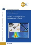 Cover: Ursachen der stromgetriebenen Degradation von UV-LEDs - Cuvillier Verlag