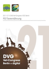 Abbildung von: DVG Vet-Congress 2021 Fachgruppe Tierernährung - DVG Service