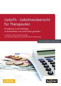 Abbildung von: GebüTh - Gebührenübersicht für Therapeuten - Buchner u. Partner