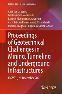 Abbildung von: Proceedings of Geotechnical Challenges in Mining, Tunneling and Underground Infrastructures - Springer