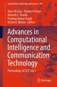 Enlarge image Cover: Advances in Computational Intelligence and Communication Technology - Springer