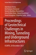 Cover: Proceedings of Geotechnical Challenges in Mining, Tunneling and Underground Infrastructures - Springer