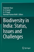 Cover: Biodiversity in India: Status, Issues and Challenges - Springer