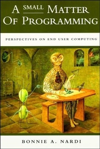 Enlarge image Cover: A Small Matter of Programming - MIT Press