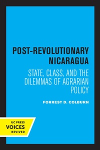 Abbildung von: Post-Revolutionary Nicaragua - University of California Press