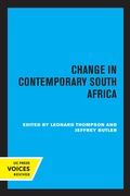 Cover: Change in Contemporary South Africa - University of California Press