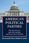 Cover: American Political Parties - University Press of Kansas