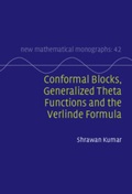 Cover: Conformal Blocks, Generalized Theta Functions and the Verlinde Formula - Cambridge University Press