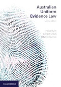 Cover: Australian Uniform Evidence Law - Cambridge University Press