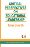 Cover: Critical Perspectives On Educational Leadership - Routledge