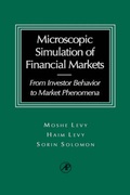 Cover: Microscopic Simulation of Financial Markets - Academic Press