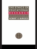 Cover: The Ethics Of Educational Research - Routledge