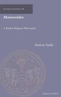 Cover: Maimonides - Gorgias Press