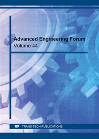 Enlarge image Cover: Advanced Engineering Forum Vol. 44 - Trans Tech Publications Ltd