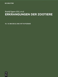 Abbildung von: 18. Mai Bis 22. Mai 1977 in Poznan - Mercury Learning and Information