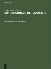Abbildung von: 11. Mai Bis 15. Mai 1983 in Wien - Mercury Learning and Information