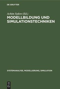 Cover: Modellbildung und Simulationstechniken - De Gruyter