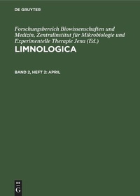 Enlarge image Cover: April - De Gruyter
