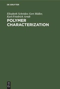 Cover: Polymer Characterization - De Gruyter