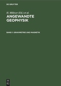 Cover: Gravimetrie und Magnetik - De Gruyter