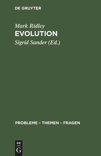 Enlarge image Cover: Evolution - De Gruyter