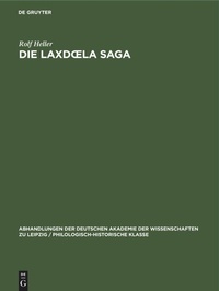 Abbildung von: Die Laxdoela Saga - De Gruyter