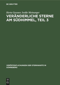 Abbildung von: Veraenderliche Sterne Am Suedhimmel, Teil 3 - Mercury Learning and Information