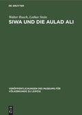 Cover: Siwa und die Aulad Ali - De Gruyter