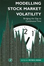 Cover: Modelling Stock Market Volatility - Academic Press