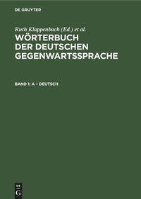 Abbildung von: A - Deutsch - Mercury Learning and Information