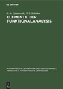 Cover: Elemente der Funktionalanalysis - De Gruyter