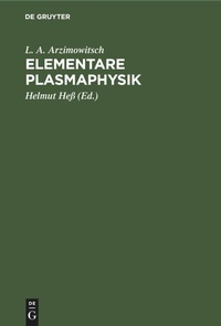Abbildung von: Elementare Plasmaphysik - Mercury Learning and Information
