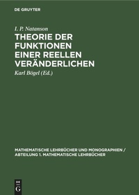 Abbildung von: Theorie Der Funktionen Einer Reellen Veraenderlichen - Mercury Learning and Information