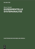 Cover: Experimentelle Systemanalyse - De Gruyter