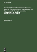 Cover: Limnologica. Band 1, Heft 4 - De Gruyter