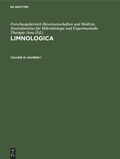 Cover: Limnologica. Volume 21, Number 1 - De Gruyter