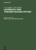 Cover: Statistische Physik, Teil 2: Theorie des kondensierten Zustandes - De Gruyter