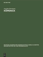 Cover: Köpenick - De Gruyter