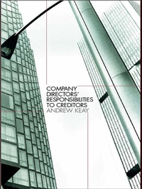 Abbildung von: Company Directors' Responsibilities to Creditors - Routledge Cavendish