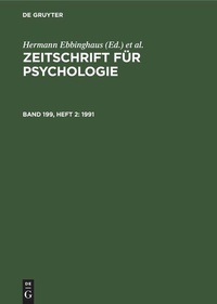 Enlarge image Cover: 1991 - De Gruyter