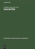 Cover: MACINTER - De Gruyter