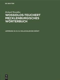 Cover: Kollschalen bis Kr&auml;wt - De Gruyter
