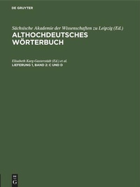 Enlarge image Cover: Band 2: C und D - De Gruyter