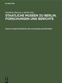 Abbildung von: Kunsthistorische Und Volkskundliche Beitraege - Mercury Learning and Information