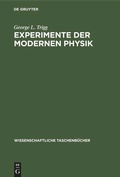 Cover: Experimente der modernen Physik - De Gruyter