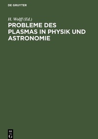 Abbildung von: Probleme Des Plasmas in Physik Und Astronomie - Mercury Learning and Information