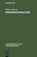 Cover: Varianzanalyse - Mercury Learning and Information