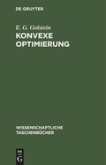 Cover: Konvexe Optimierung - De Gruyter