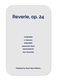 Abbildung von: Reverie, op. 24 by A. Glazunov - Music Macrì Editions